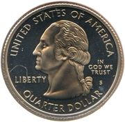 ¼ Dollar "Washington Quarter" (Wyoming) - Obverse