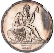 1 Dollar "1836 Gobrecht Dollar" (Pattern; silver) - Obverse