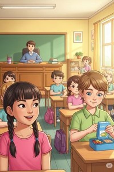 Elara and the Safe Snack Squad educational story for 7-12 years children in English featuring warm themes