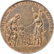 ½ Penny - Copper Company of Upper Canada - Obverse