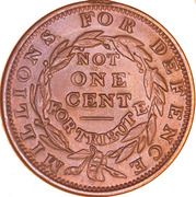 Token - Merchant exchange Wall St. N. York - Reverse