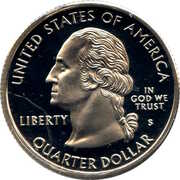 ¼ Dollar "Washington Quarter" (New Jersey) - Obverse