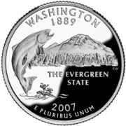 ¼ Dollar "Washington Quarter" (Washington - Silver Proof) - Reverse