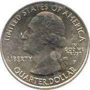 ¼ Dollar "Washington Quarter" (San Antonio Missions National Historical Park, Texas) - Obverse