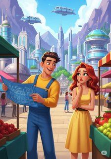 La Chispa de Recursópolis educational story for 7-12 years children in Spanish featuring warm themes