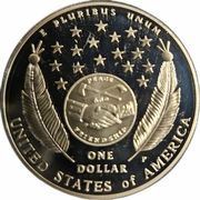 1 Dollar (Lewis and Clark Bicentennial) - Reverse