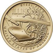 1 Dollar (American Innovation - Illinois) - Reverse