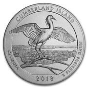 ¼ Dollar "Washington Quarter" (Cumberland Island National Seashore - Silver 5 oz Bullion) - Reverse
