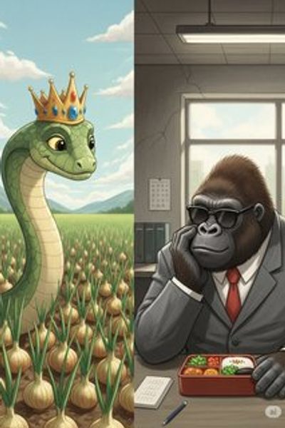 ネギとソースと時々うどん comedy story for 7-12 years children in Japanese featuring humorous themes