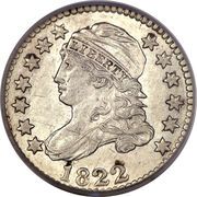 10 Cents "Liberty Cap Dime" (1st variety) - Obverse