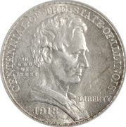 ½ Dollar (State of Illinois Anniversary) - Obverse