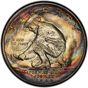 ½ Dollar (California Diamond Jubilee) - Obverse