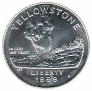 1 Dollar (Yellowstone) - Obverse