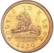 5 Dollars - Mormon Gold - Obverse