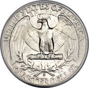 ¼ Dollar "Washington Silver Quarter" - Reverse