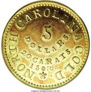 5 Dollars - C. Bechtler (150 G) - Obverse