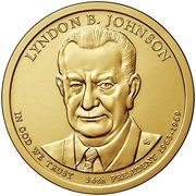 1 Dollar (Lyndon B. Johnson) - Obverse