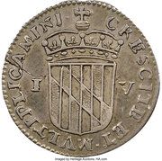 4 Pence - Lord Baltimore “Groat, small bust” - Reverse