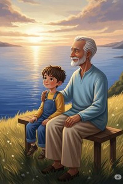 Art and the Artist educational story for 7-12 years children in English featuring warm themes