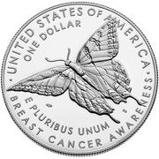 1 Dollar (Breast Cancer Awareness) - Reverse