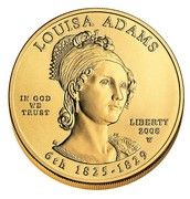 10 Dollars (Louisa Adams; Bullion Coinage) - Obverse