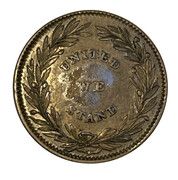 Hard Times Token - Henry Clay / United We Stand - Reverse