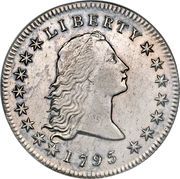 1 Dollar "Flowing Hair Dollar" - Obverse