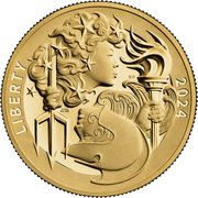 100 Dollars (Liberty & Britannia Gold Coin) - Obverse