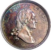 5 Cents "1866 Nickel" (Pattern) - Obverse