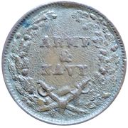 1 Cent Civil War Token - Army and Navy/Liberty Head - Reverse
