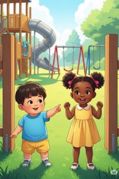 Park Playtime! daily life story for 3-6 years children in English featuring joyful themes