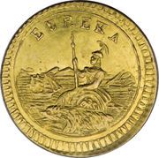 California Gold 1884 - Obverse