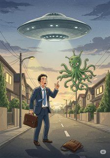 フェイス・イン・ザ・ドアの誤算 comedy story for 7-12 years children in Japanese featuring humorous themes