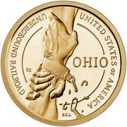1 Dollar (American Innovation - Ohio) - Reverse