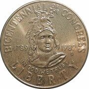 ½ Dollar (Congress) - Obverse
