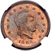Token - A. Cohen Clothing (Leavenworth, KS) - Reverse