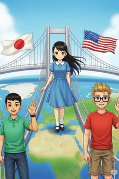 The Bridge of Friendship educational story for 7-12 years children in English featuring sad themes