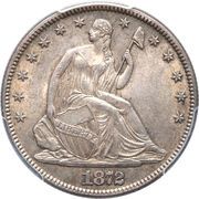 ½ Dollar "Seated Liberty Half Dollar" (with motto) - Obverse