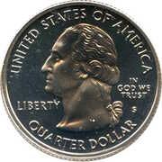 ¼ Dollar "Washington Quarter" (Vermont) - Obverse