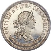 ½ Dollar "1869" (Pattern) - Obverse