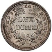 1 Dime "Seated Liberty Dime" (reduced weight) - Reverse