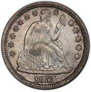 1 Dime "Seated Liberty Dime" (reduced weight) - Obverse