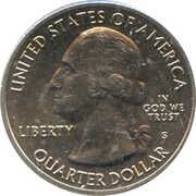 ¼ Dollar "Washington Quarter" (Lowell National Historical Park, Massachusetts) - Obverse