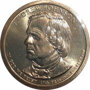 1 Dollar (Andrew Johnson) - Obverse