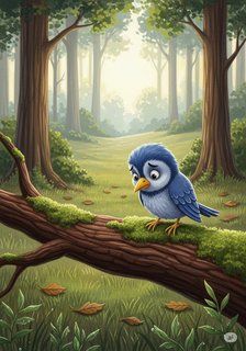 "The Courage to Shine" fairy tale story for 3-6 years children in English featuring warm themes