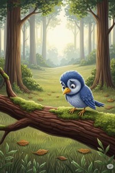 "The Courage to Shine" fairy tale story for 3-6 years children in English featuring warm themes