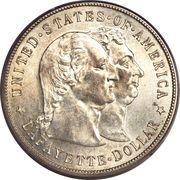 1 Dollar (Lafayette) - Obverse