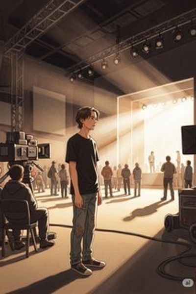 スクリーン越しの影法師〜光を掴む日まで〜 drama story for 13-18 years children in Japanese featuring inspiring themes