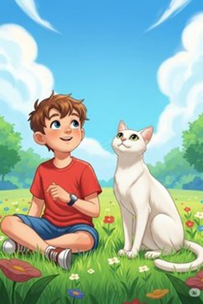 Danny's Homework Adventure educational story for 7-12 years children in English featuring warm themes