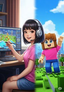 Roblox Studioでゲームを作ろう！🎨 daily life story for 7-12 years children in Japanese featuring exciting themes